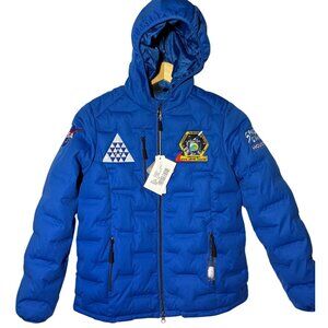 size S womens North Tek warm logik Loft puffer coat Houston Space Center NASA ja